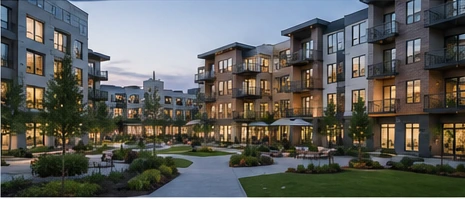 Aerial multifamily residential portfolio
