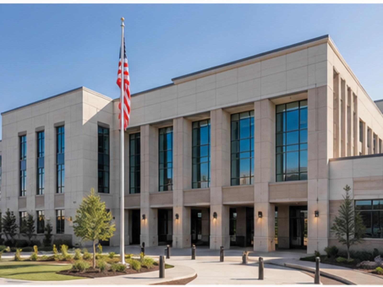 Civic architecture — government facility