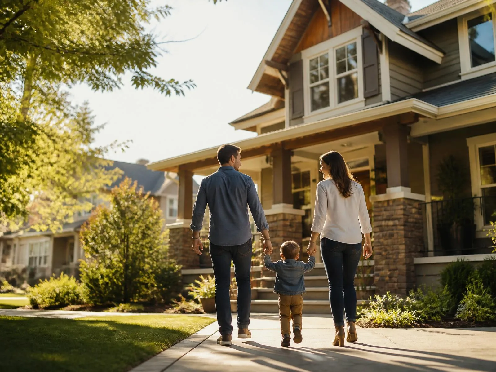 Family home in an established neighborhood